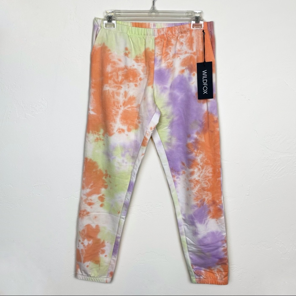 Wildfox | NWT Sherbet Wash Tie Dye Sweatpants